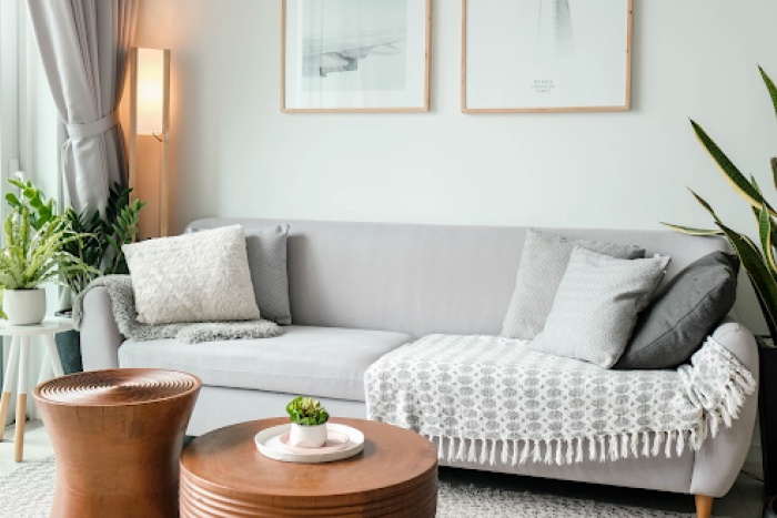 Grey sofa image