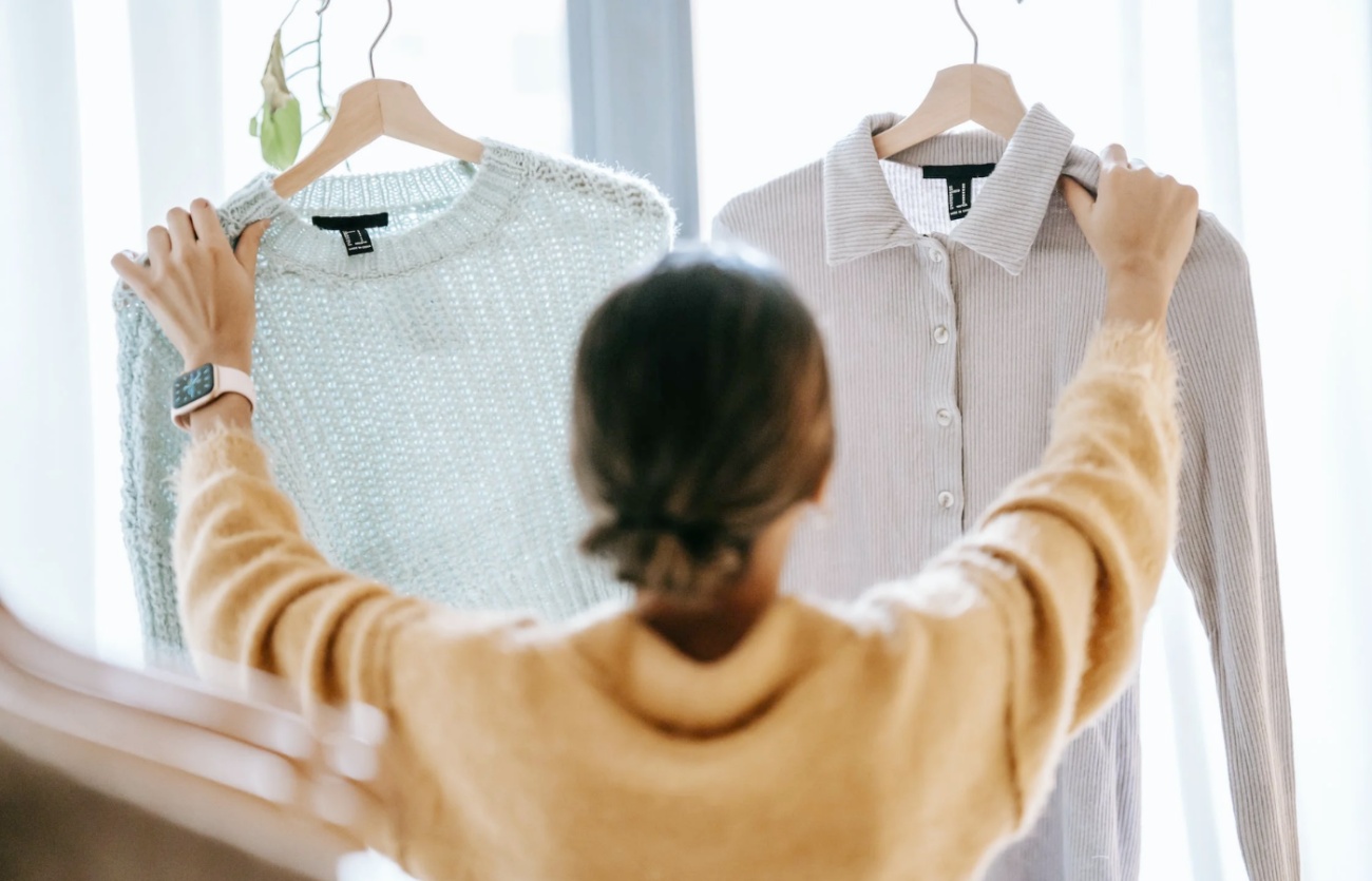 Choosing clothing
