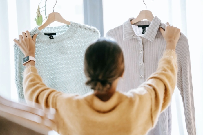 Choosing clothing